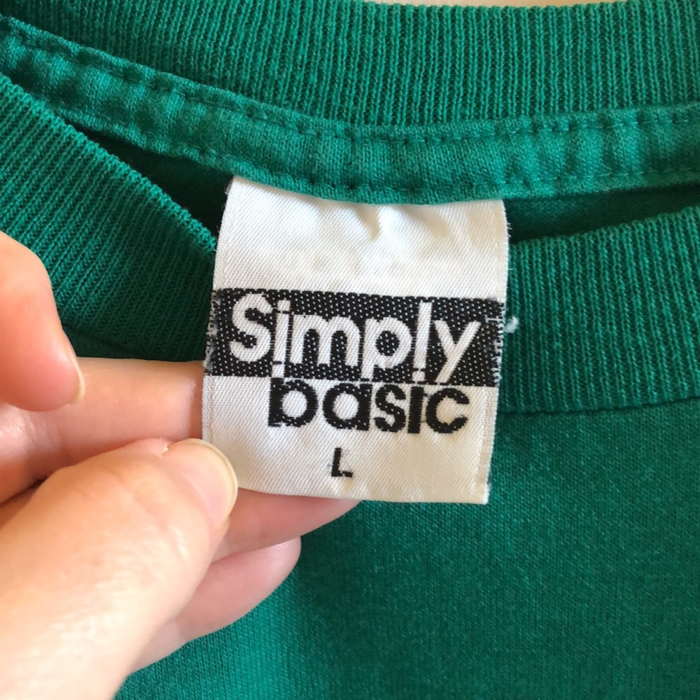 Vintage Simply Basic Pocket Tee - image 3